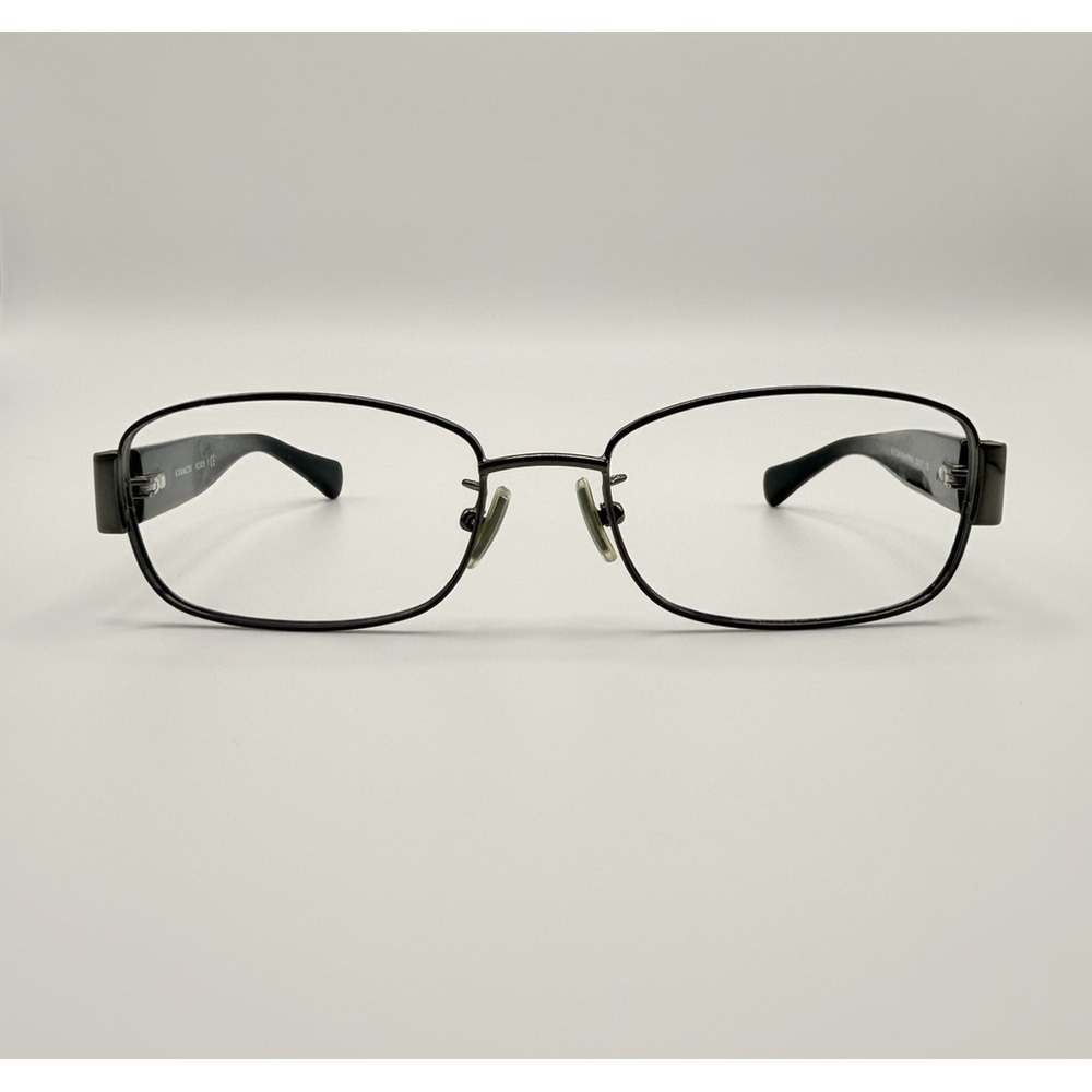 Coach HC5075 9017 Eyeglasses Dark Silver/Black Full Rim Frames Only 53-17-135
